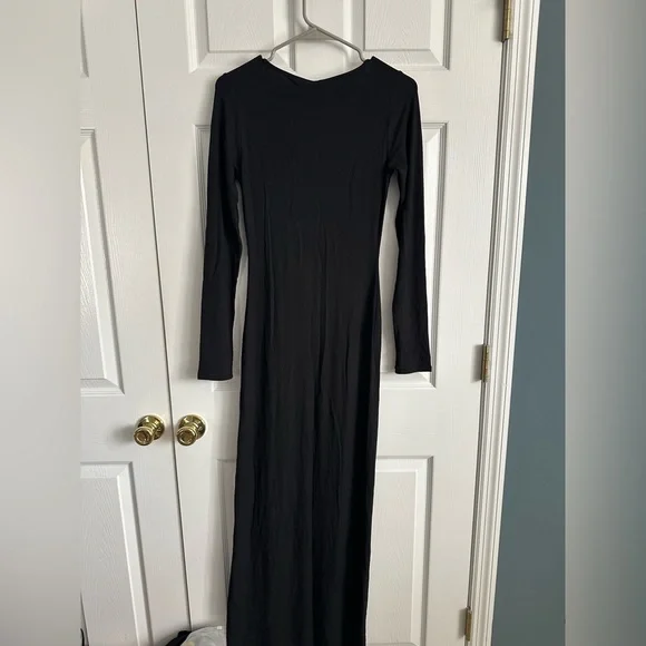 NWT SKIMS Soft Lounge Long Sleeve Dress - Picture 3 of 6